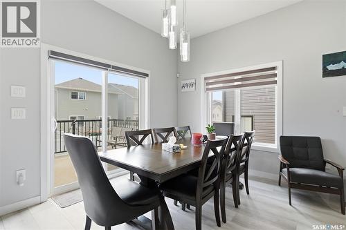 411 Schmeiser Bend, Saskatoon, SK - Indoor Photo Showing Dining Room