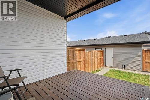26 619 Evergreen Boulevard, Saskatoon, SK - Outdoor With Deck Patio Veranda With Exterior