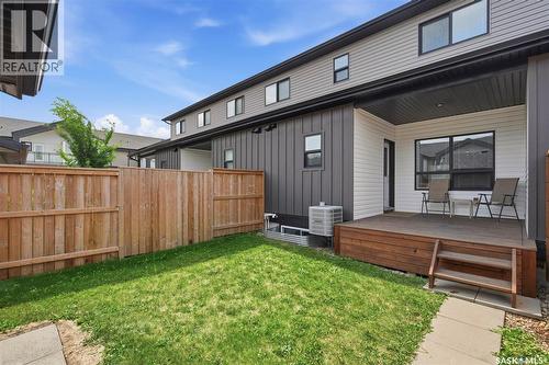 26 619 Evergreen Boulevard, Saskatoon, SK - Outdoor With Deck Patio Veranda With Exterior
