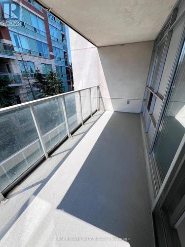 Balcony West View - 310 - 88 Times Avenue, Markham, ON - Outdoor With Exterior