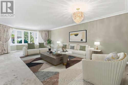 Virtually Staged - 58 Ilderbrook Circle, Middlesex Centre (Ilderton), ON - Indoor Photo Showing Living Room