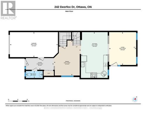 Main Floor - Floorplan - 242 Deerfox Drive, Ottawa, ON - Other