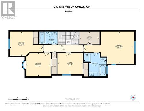 Second Floor - Floorplan - 242 Deerfox Drive, Ottawa, ON - Other
