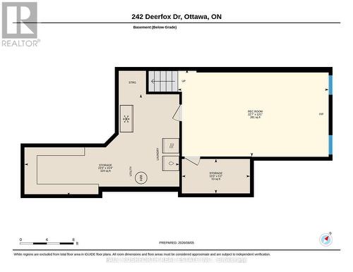 Basement - Floorplan - 242 Deerfox Drive, Ottawa, ON - Other