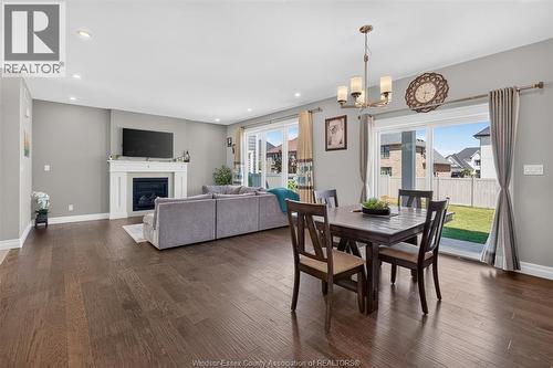 353 Benjamin, Belle River, ON - Indoor With Fireplace