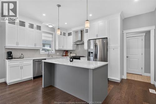 353 Benjamin, Belle River, ON - Indoor Photo Showing Kitchen With Upgraded Kitchen