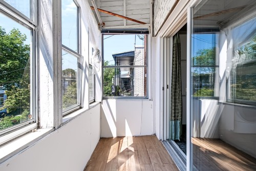 Balcony - 5436 14E Avenue, Montréal (Rosemont/La Petite-Patrie), QC -  With Exterior