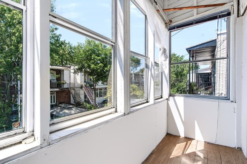 Balcony - 5436 14E Avenue, Montréal (Rosemont/La Petite-Patrie), QC -  With Exterior