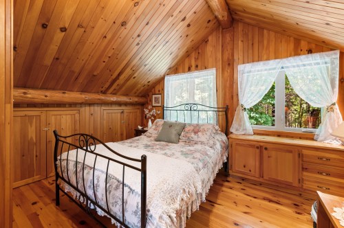 Chambre à coucher principale - 39 Ch. De La Plage, Val-Des-Lacs, QC - Indoor Photo Showing Bedroom
