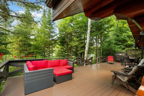 Terrasse - 39 Ch. De La Plage, Val-Des-Lacs, QC - Outdoor With Deck Patio Veranda With Exterior
