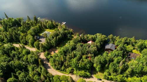 Vue d'ensemble - 39 Ch. De La Plage, Val-Des-Lacs, QC - Outdoor With Body Of Water With View