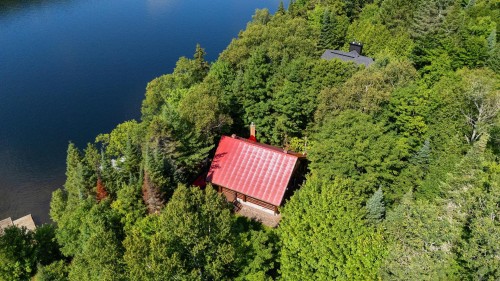 Vue d'ensemble - 39 Ch. De La Plage, Val-Des-Lacs, QC - Outdoor With Body Of Water With View