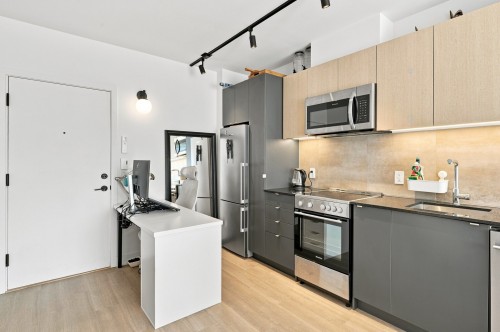 Kitchen - 718-2114 Rue Ste-Catherine E., Montréal (Ville-Marie), QC - Indoor Photo Showing Kitchen With Upgraded Kitchen