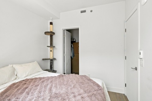 Master Bedroom - 718-2114 Rue Ste-Catherine E., Montréal (Ville-Marie), QC - Indoor Photo Showing Bedroom