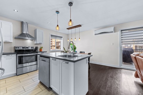 Cuisine - 101-78 Rue Chénier, Saint-Philippe, QC - Indoor Photo Showing Kitchen With Double Sink With Upgraded Kitchen