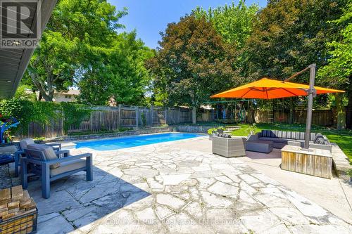 6 Mays Crescent, Hamilton (Waterdown), ON - Outdoor With In Ground Pool With Backyard