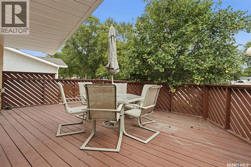 19 Thomson Avenue, Regina, SK - Outdoor With Deck Patio Veranda With Exterior