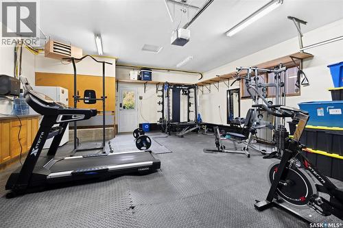 35 Ridgedale Bay, White City, SK - Indoor Photo Showing Gym Room
