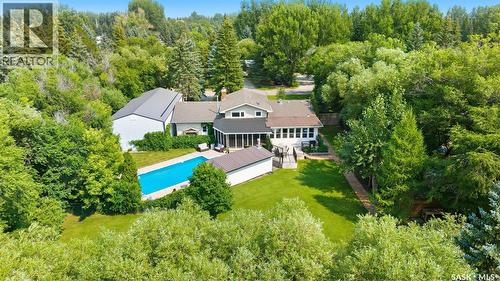 35 Ridgedale Bay, White City, SK - Outdoor With In Ground Pool