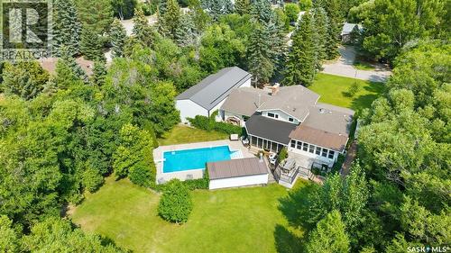 35 Ridgedale Bay, White City, SK - Outdoor With In Ground Pool