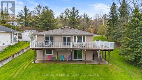 385 Kents Bay Road, Otonabee-South Monaghan, ON - Outdoor With Deck Patio Veranda