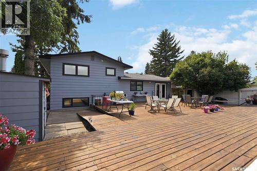 122 Assiniboine Drive, Saskatoon, SK - Outdoor With Deck Patio Veranda With Exterior