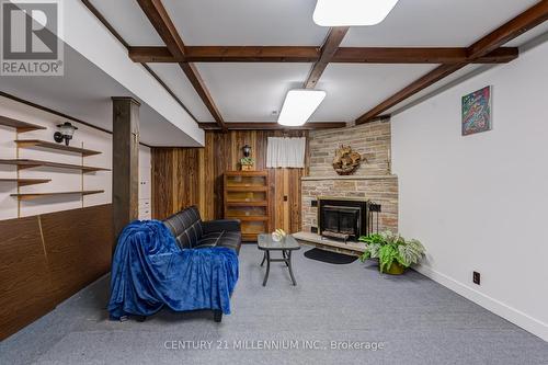 2 Durham Crescent, Brampton, ON - Indoor With Fireplace