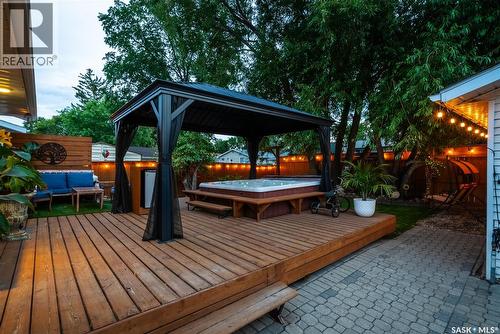 114 Mcsherry Crescent, Regina, SK - Outdoor With Deck Patio Veranda