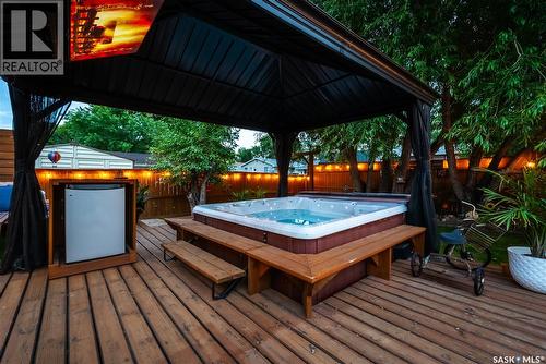 114 Mcsherry Crescent, Regina, SK - Outdoor With Deck Patio Veranda With Exterior
