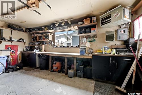 114 Mcsherry Crescent, Regina, SK - Indoor Photo Showing Garage