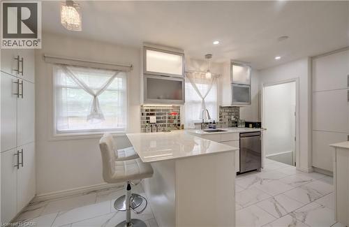 152 Clark Avenue, Kitchener, ON - Indoor Photo Showing Kitchen