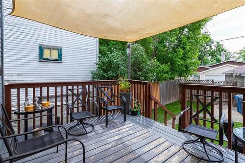 430 Lansdowne Ave, Winnipeg, MB - Outdoor With Deck Patio Veranda With Exterior