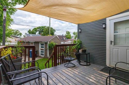 430 Lansdowne Ave, Winnipeg, MB - Outdoor With Deck Patio Veranda With Exterior