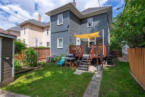 430 Lansdowne Ave, Winnipeg, MB - Outdoor With Deck Patio Veranda