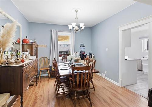 430 Lansdowne Ave, Winnipeg, MB - Indoor Photo Showing Dining Room
