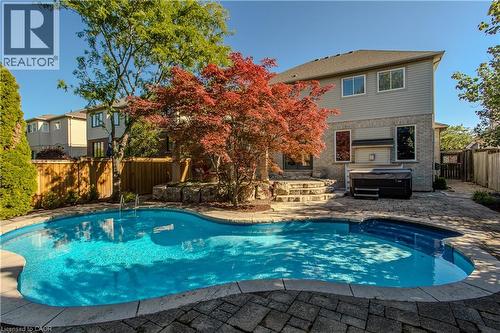 2212 Snead Road, Burlington, ON - Outdoor With In Ground Pool