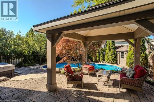 2212 Snead Road, Burlington, ON - Outdoor With In Ground Pool