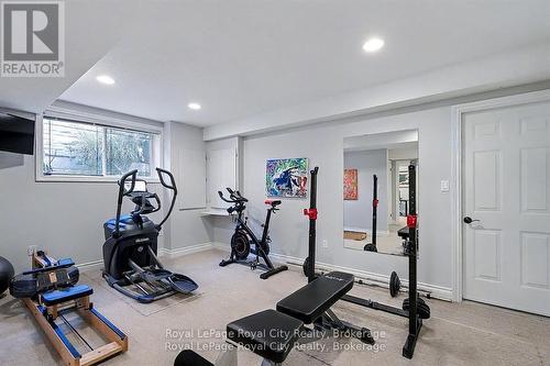 8 Zaduk Place, Guelph (Kortright East), ON - Indoor Photo Showing Gym Room