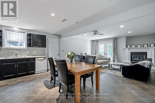 8 Zaduk Place, Guelph (Kortright East), ON - Indoor With Fireplace