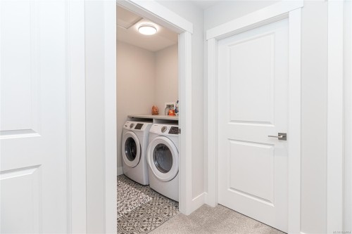 #B-1973 Caldwell Rd, Sooke, BC - Indoor Photo Showing Laundry Room