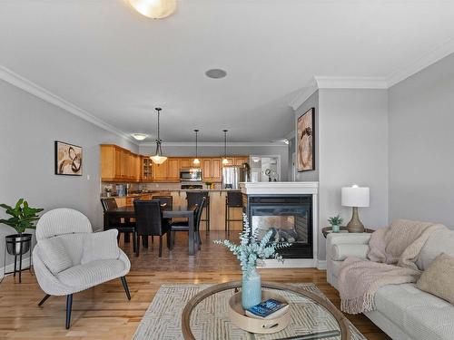 60 Cloverfield Court, Dartmouth, NS - Indoor Photo Showing Living Room With Fireplace