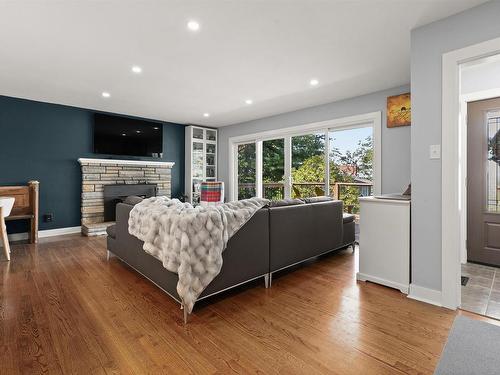 14 Starling Street, Halifax, NS - Indoor Photo Showing Living Room With Fireplace