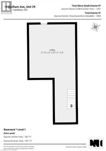 Floor plan - 10 Cadham Boulevard Unit# 29, Hamilton, ON - Other
