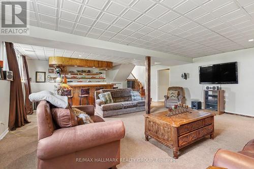 1721 Carsonby Road E, Ottawa, ON - Indoor Photo Showing Living Room With Fireplace
