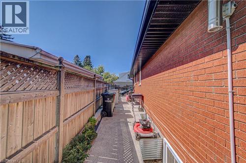 Brick exterior with black soffit and fascia - 161 Kipling Avenue, Kitchener, ON - Outdoor With Exterior