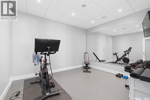 Luxury Vibank Acreage - 13.95 Acres., Vibank, SK - Indoor Photo Showing Gym Room