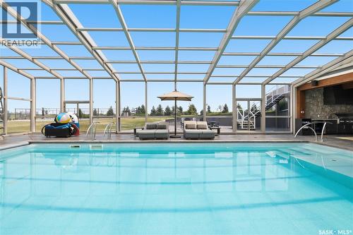 Luxury Vibank Acreage - 13.95 Acres., Vibank, SK - Indoor Photo Showing Other Room With In Ground Pool