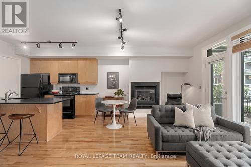 101 - 457 Mcleod Street, Ottawa, ON - Indoor With Fireplace