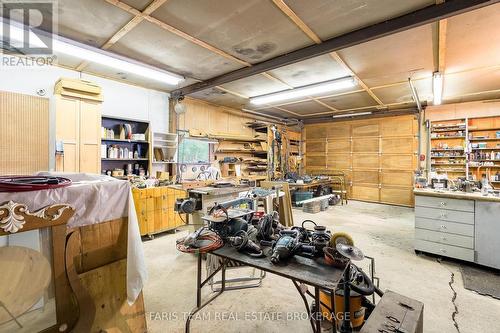 2554 Champlain Road, Tiny, ON - Indoor Photo Showing Garage