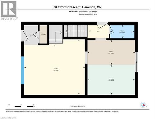 Floor plan - 60 Elford Crescent, Hamilton, ON - Other